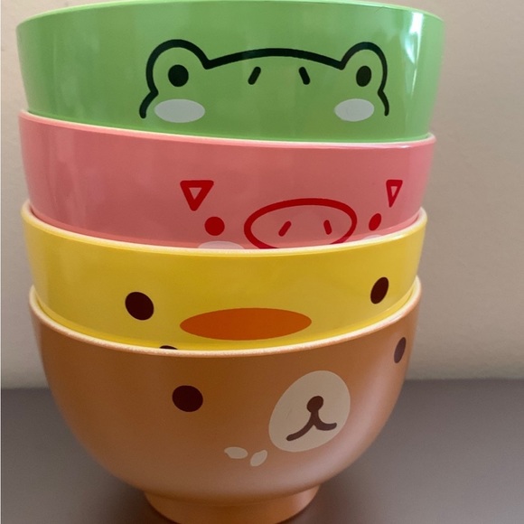 Animal bowl plastic rice bowl - Picture 1 of 4